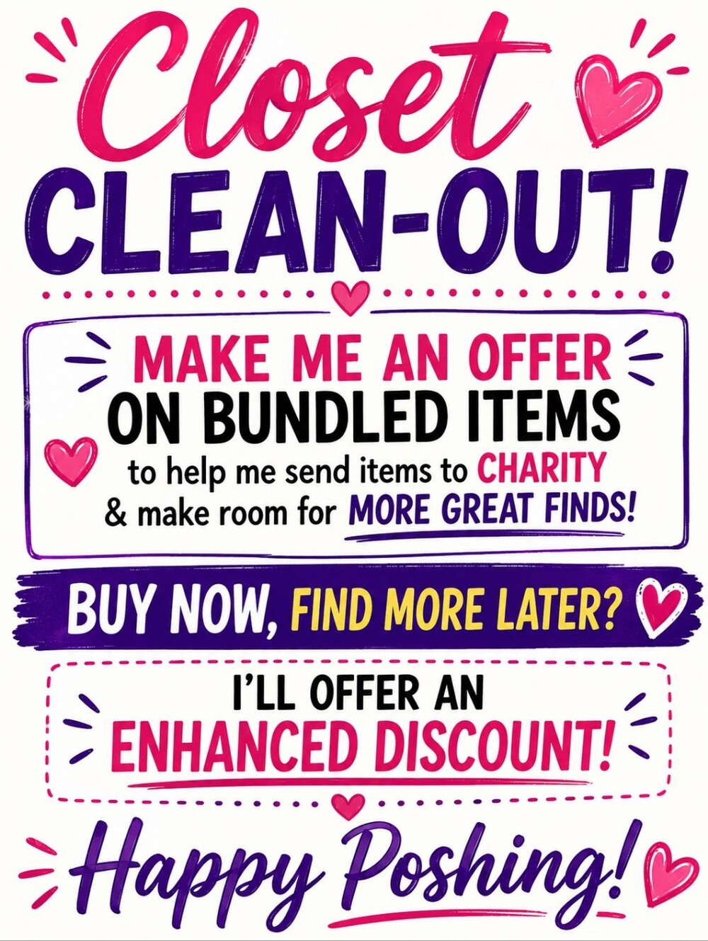 Closet Clean-Out August